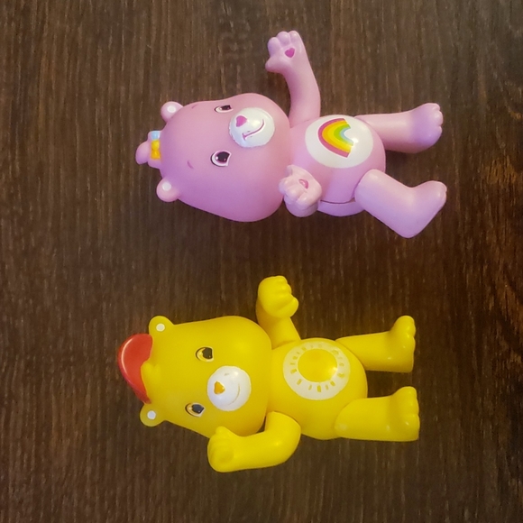 Vintage Care Bears cake toppers figures bakery crafts poseable - Picture 4 of 5